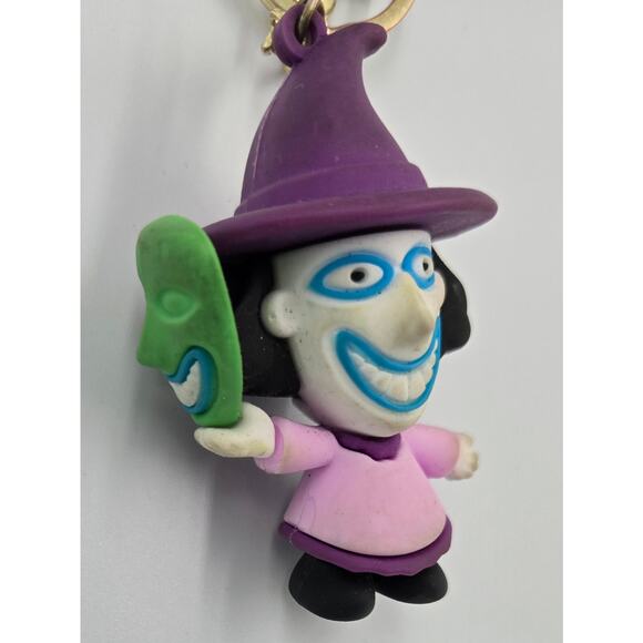The Nightmare Before Christmas Witch with Mask Scary Christmas Keychain - Picture 2 of 6